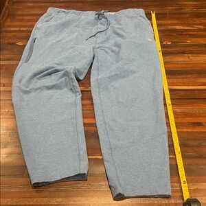 Mack Weldon XL Blue Jogger Sweatpants
